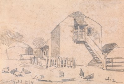 ペパリング、1834 年 10 月 3 日 作： Edward Lear