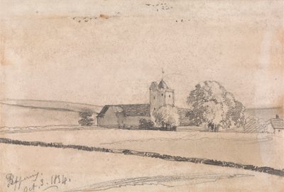 ペパリング、1834 年 10 月 3 日 作： Edward Lear