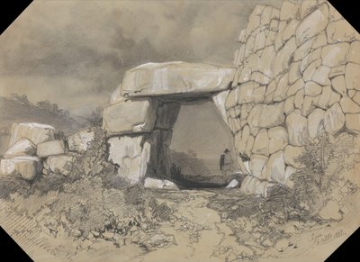 1838年10月6日、セーニ 作： Edward Lear