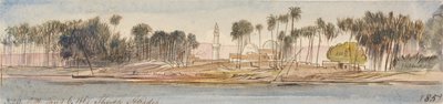 シェイク・アバデ、1867年1月6日午後3時20分 (85) 作： エドワード・リア