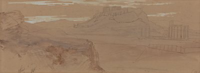 『アテネのスケッチ』 作： Edward Lear