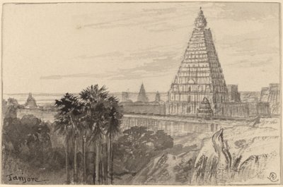 タンジョール、インド、18841885。 作： Edward Lear