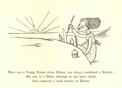 歴史が常にミステリーと見なされていた若い人がいました 作： Edward Lear