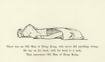 何も悪いことをしなかった香港の老人がいた 作： Edward Lear