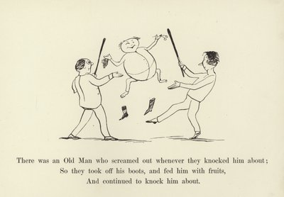 彼らが彼をノックするたびに叫んだ老人がいました 作： Edward Lear