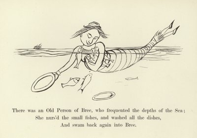 海の深部を頻繁に訪れたブリーの老人がいました 作： Edward Lear