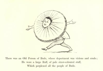 BudeのOld Personがいました、その強制送還は悪質で粗野でした 作： Edward Lear