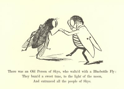 Bluebottle FlyでワルツをしたSkyeのOld Personがいました 作： Edward Lear
