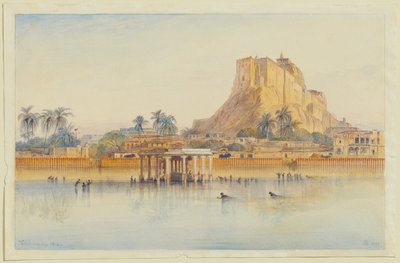 トリチノポリー、1874年（インド） 作： エドワード・リア
