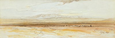 テーベの2つのビュー 作： Edward Lear