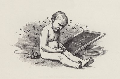 チャールズ・キングスレーの「The Water-Babies」のイラスト（彫刻）。 作： Edward Linley (after) Sambourne