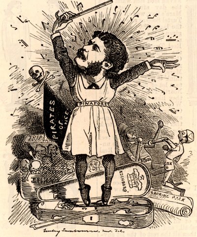 アーサー・シーモア・サリバン（1842-1900 作： Edward Linley Sambourne