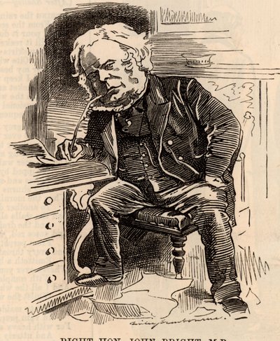 ジョン・ブライトの漫画 作： Edward Linley Sambourne