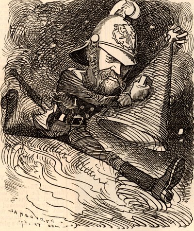 エアー・マッセイ・ショー（1830-1908 作： Edward Linley Sambourne