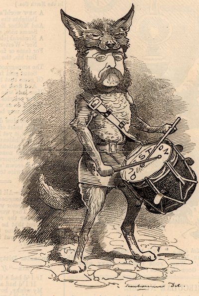 ヘンリー・ドラモンド・チャールズ・ウォルフ（1830-1908 作： Edward Linley Sambourne