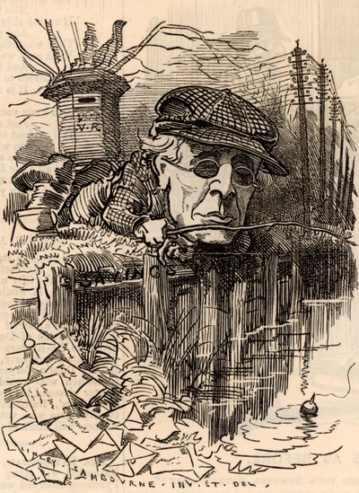 ヘンリー・フォーセット（1833-1884 作： Edward Linley Sambourne