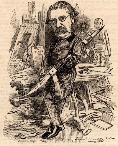 ヘンリー・トンプソン（1820-1904 作： Edward Linley Sambourne