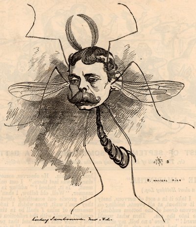 ランドルフ・ヘンリー・スペンサー・チャーチル卿（1849-1895 作： Edward Linley Sambourne