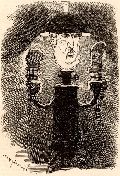 スペンサー・コンプトン・キャベンディッシュ（1833-1908 作： Edward Linley Sambourne