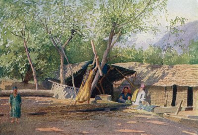 船頭とその家族 作： Edward Mary Joseph Molyneux