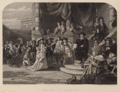 クラレンドンの崩壊 作： Edward Matthew Ward
