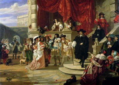 エドワードハイドの堕落（1609-74）、クラレンドン初代伯爵、1861年 作： Edward Matthew Ward