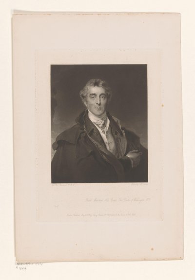 ポートレット・ヴァン・アーサー・ウェルズリー Field Marshal His Grace The Duke of Wellington (オブジェクトのタイトル) 作： Edward McInnes