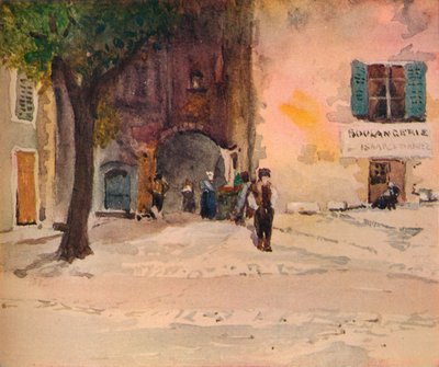 ゲートウェイ、トゥレット、プロヴァンス、c1899 作： Edward Millington Synge
