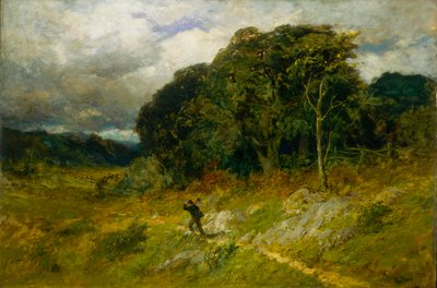 接近する嵐、1886 年。 作： Edward Mitchell Bannister