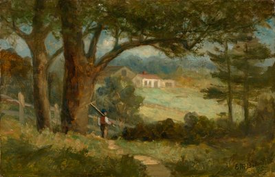 ホームワード 作： Edward Mitchell Bannister