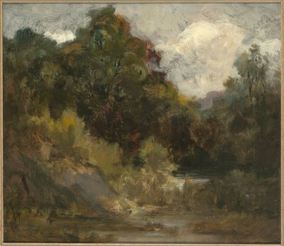 景観（樹木） 作： Edward Mitchell Bannister