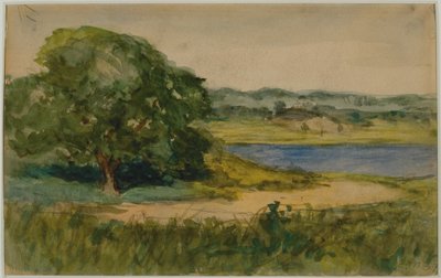 風景 作： Edward Mitchell Bannister