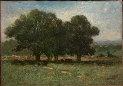風景 作： Edward Mitchell Bannister