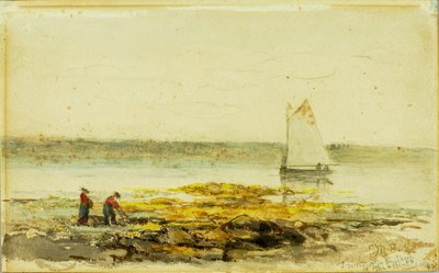 海岸の朝 作： Edward Mitchell Bannister