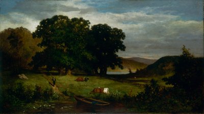 オークの木 作： Edward Mitchell Bannister