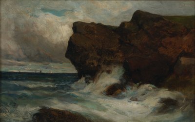 オーシャン・クリフス 作： Edward Mitchell Bannister