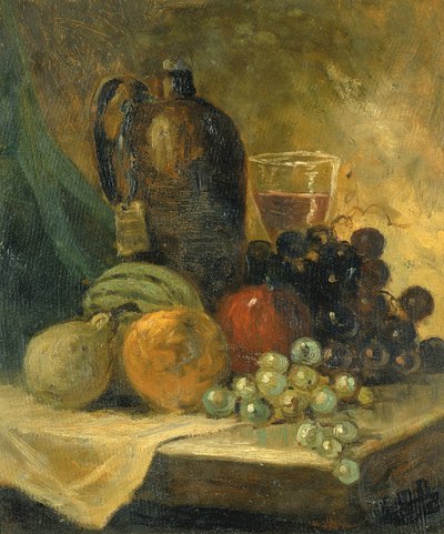 スティルライフ、nd 作： Edward Mitchell Bannister