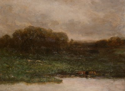 サマー・トワイライト 作： Edward Mitchell Bannister