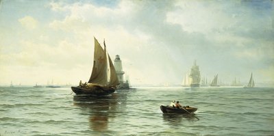 灯台周辺 作： Edward Moran