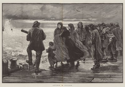 嵐の後 作： Edward Morant Cox