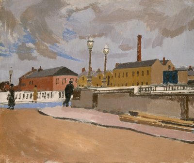 コークの通り（油彩・キャンバス） 作： Edward Morland Lewis