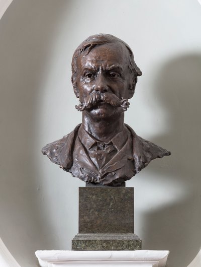 G.ブラックオールシモンズの彫刻、1884-85年頃 作： Edward Onslow Ford