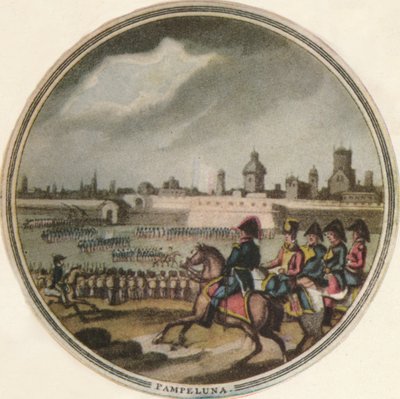 パンプローナの戦い、1815、1910 作： Edward Orme