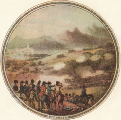 ヴィットーリアの戦い、1815 1910 作： Edward Orme