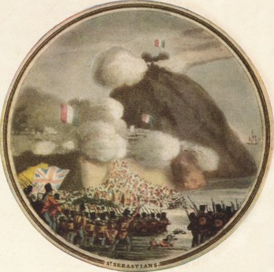 聖セバスチャンの嵐、1815、1910 作： Edward Orme