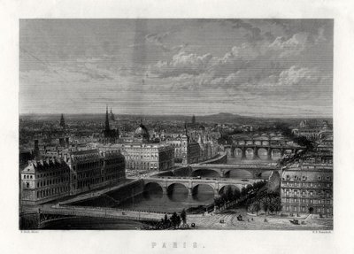 フランス、パリ、1883 作： Edward Paxman Brandard