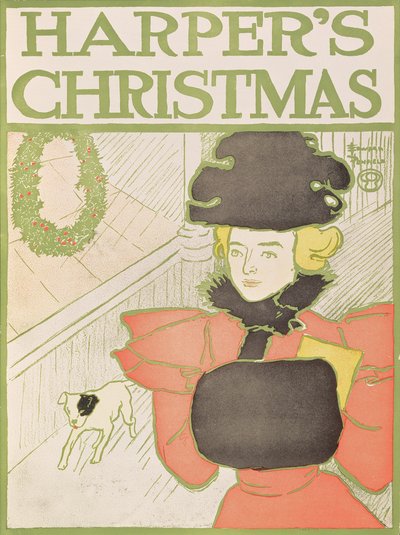 ハーパーのクリスマス 作： Edward Penfield