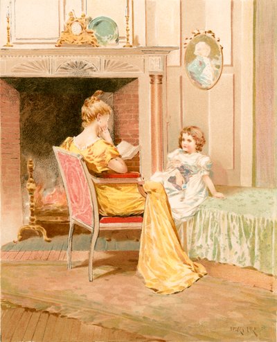 昔の物語 作： Edward Percy Moran