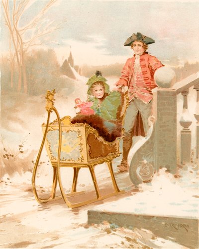 冬の日のすべて 作： Edward Percy Moran