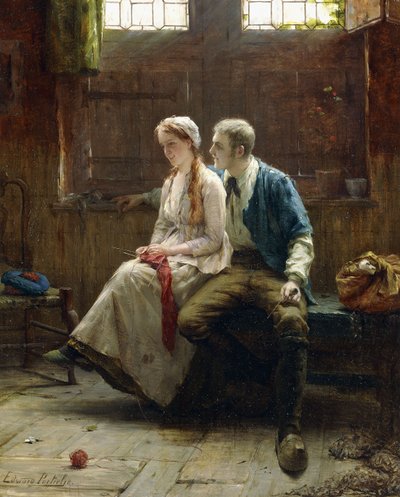 優しい説得 作： Edward Portielje